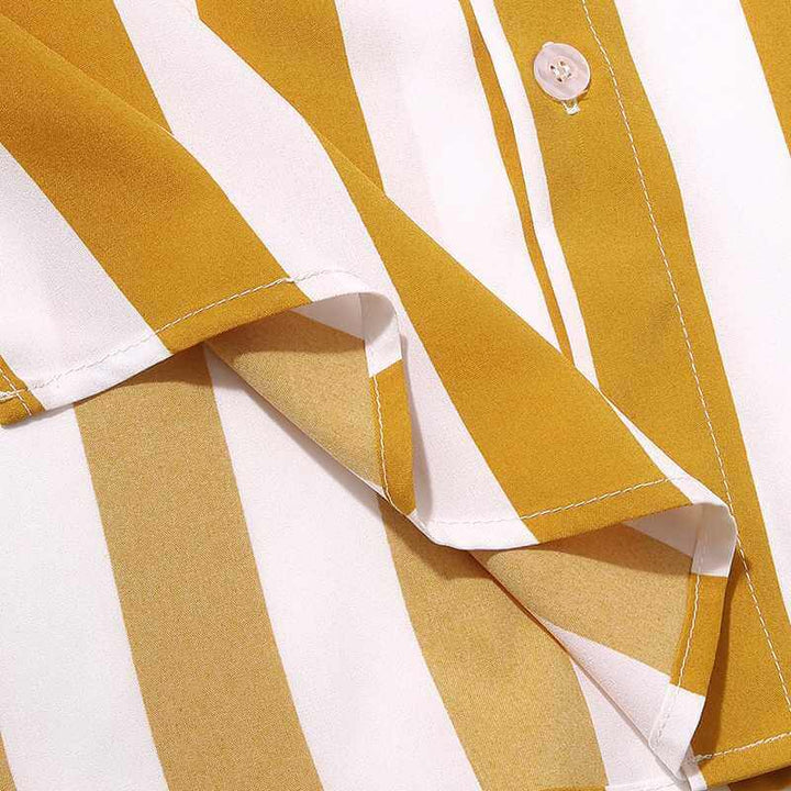 Stilvolles Herren-Sommer-Set mit Streifenmuster - StreifenFrisch