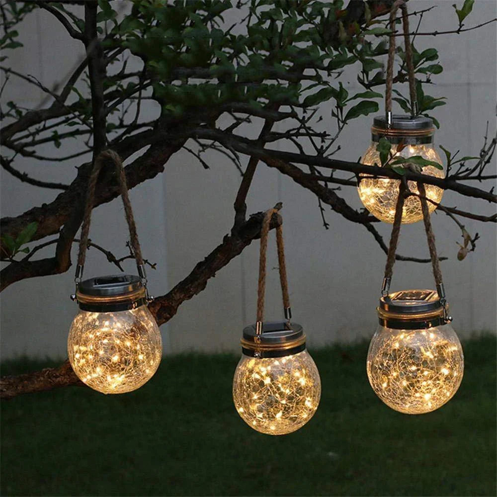 Solar Einmachglas Lampe - Lunara