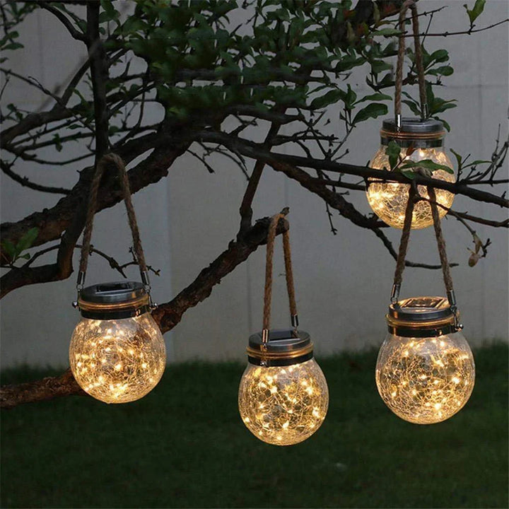 Solar Einmachglas Lampe - Lunara