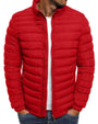 Einfarbige Jacke mit Reißverschluss - Ethan