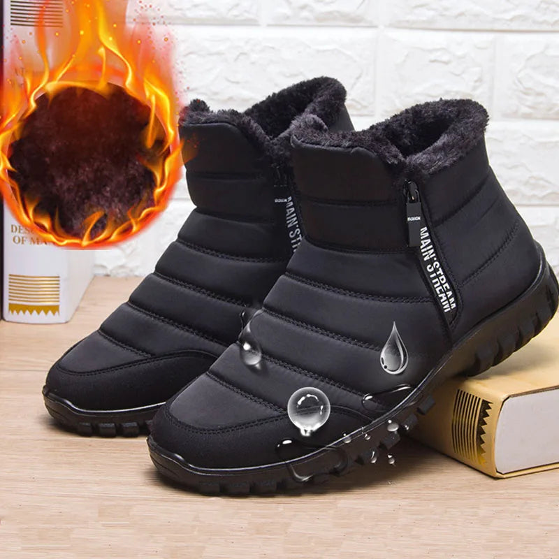 Kurze Snowboots | Schön warme Winterstiefel