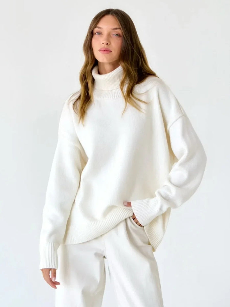 Mila Rollkragenpullover | Oversized & Warm