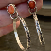 Boho Vintage Onyx Ohrringe - Nalani