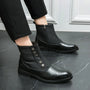 Luxuriöse Herren-Lederstiefel - Levi