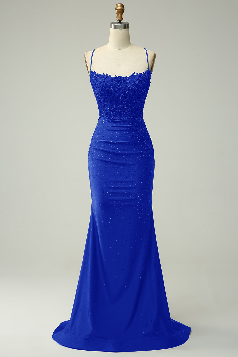 Stylish Mermaid Halter Neck Ball Gown - Lara