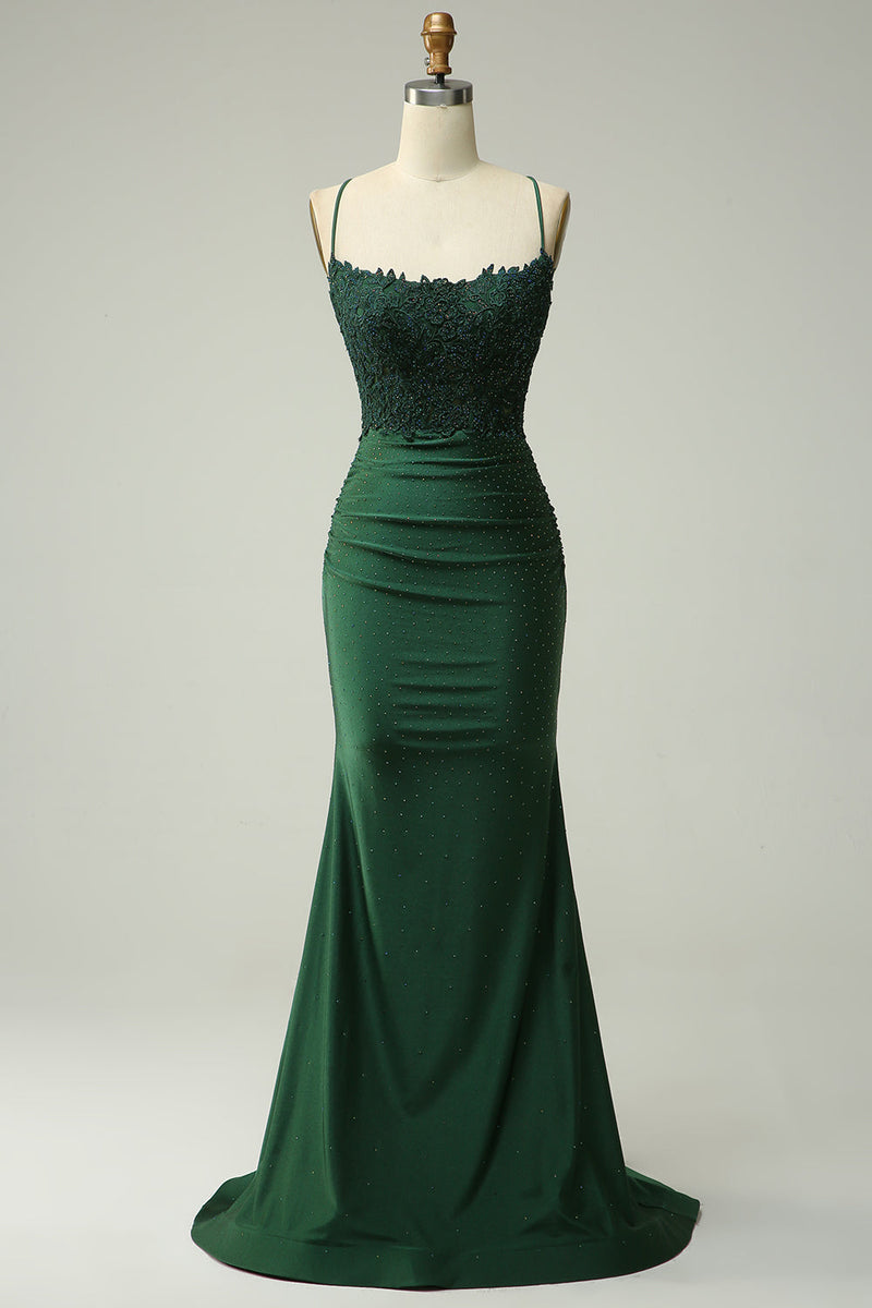 Stylish Mermaid Halter Neck Ball Gown - Lara