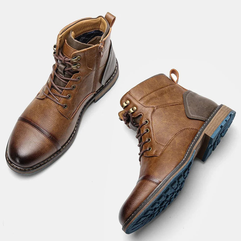 Vintage Herren-Lederboots - Orion