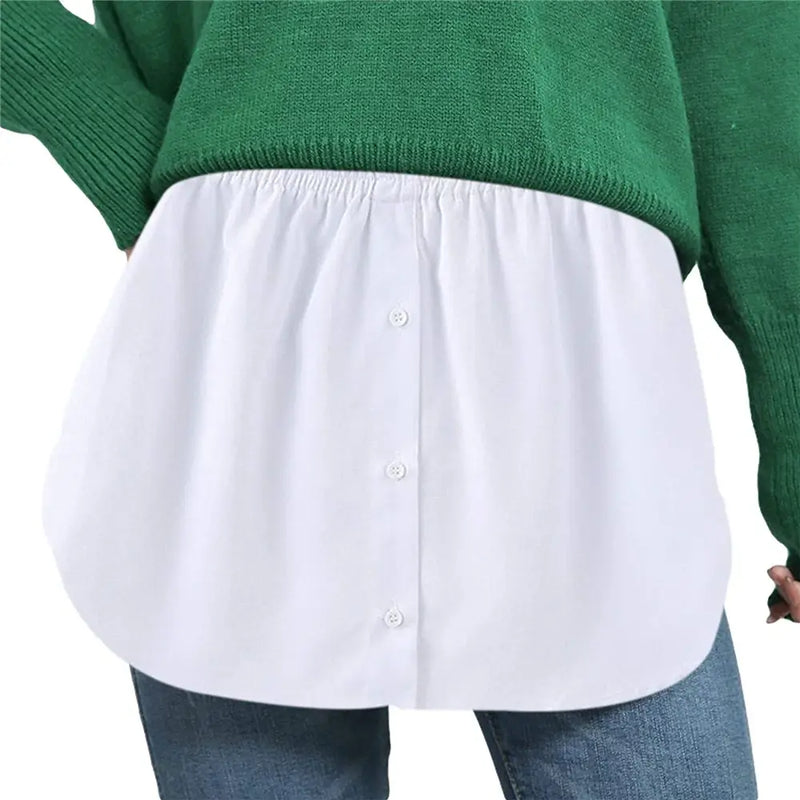 Dames Shirtverlenger met Elastische Tailleband - Noelle