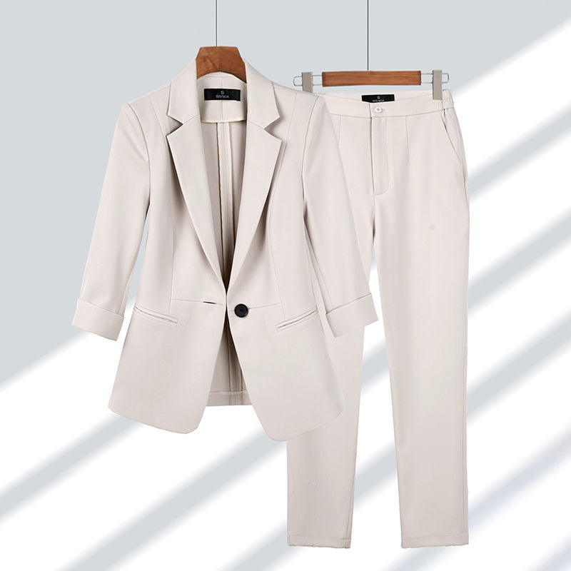 2-piece Women's Suit with Blazer and Trousers - Olivia