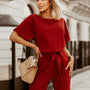 Weite Hosen Jumpsuit | Astrid | Trendig und bequem