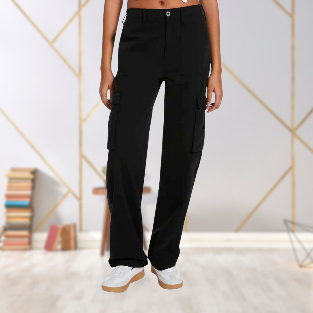 Slim-Fit Damen-Cargohose - Maya