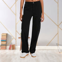 Slim-Fit Damen-Cargohose - Maya