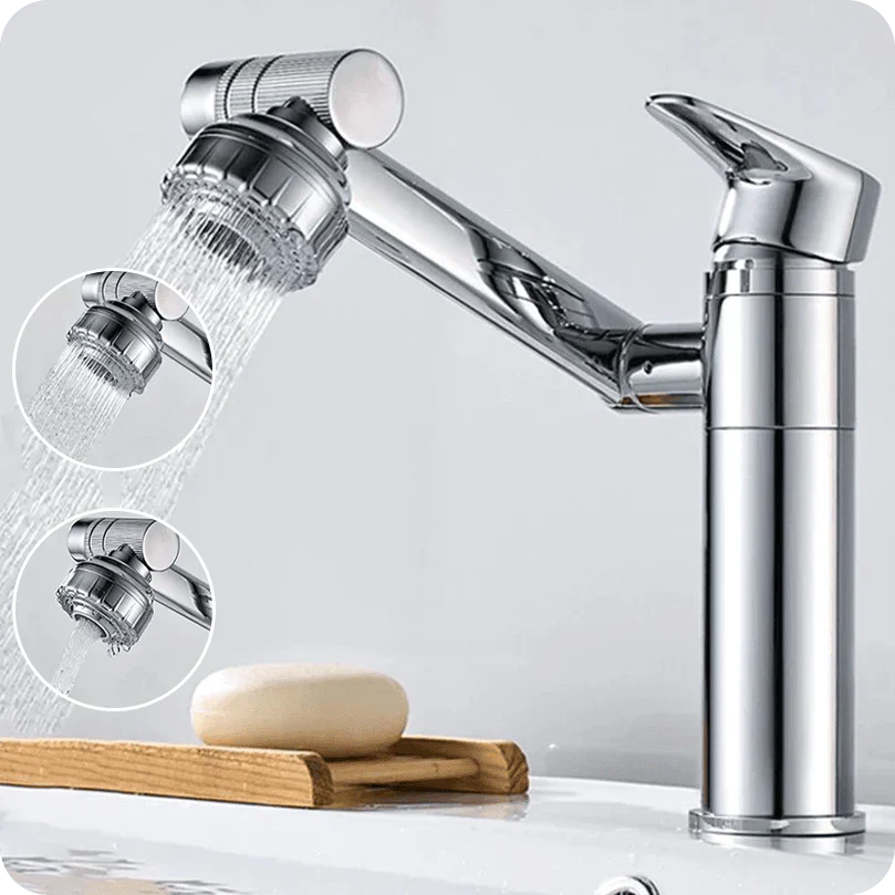 Innovativer Badezimmerwasserhahn - TwistFlow