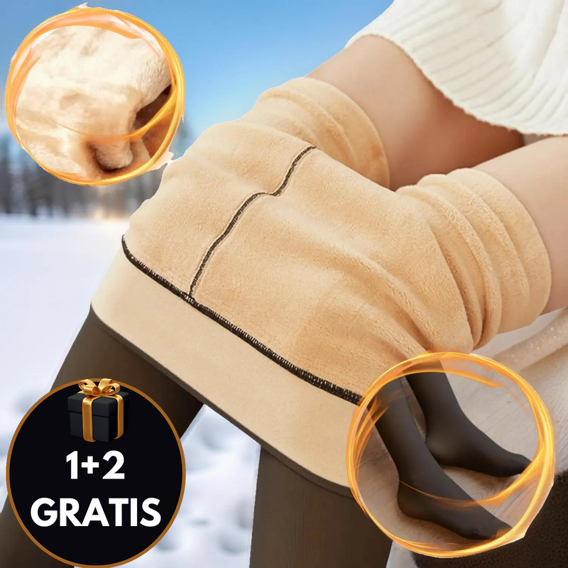 Bequeme Fleece-Strumpfhose - Bella