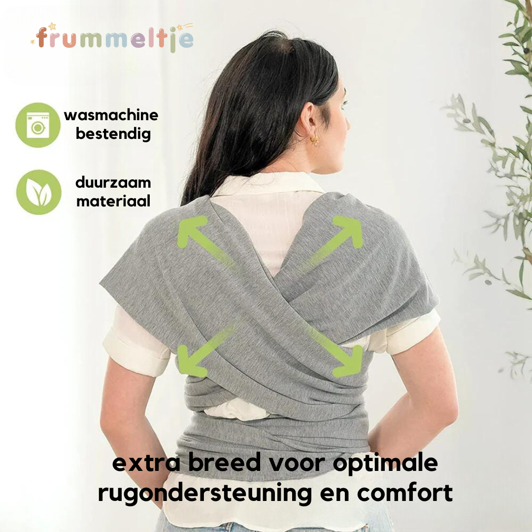Rückenstützende Baby-Tragetasche - CuddleWrap