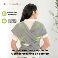 Rückenstützende Baby-Tragetasche - CuddleWrap