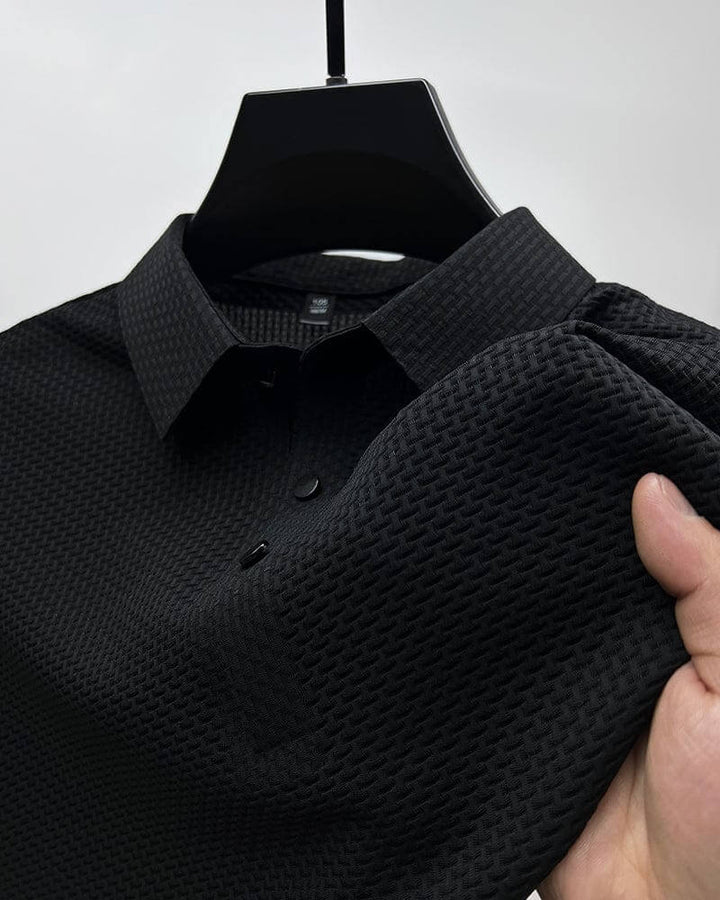 Herenpolo van Ademend Mesh – Matteo