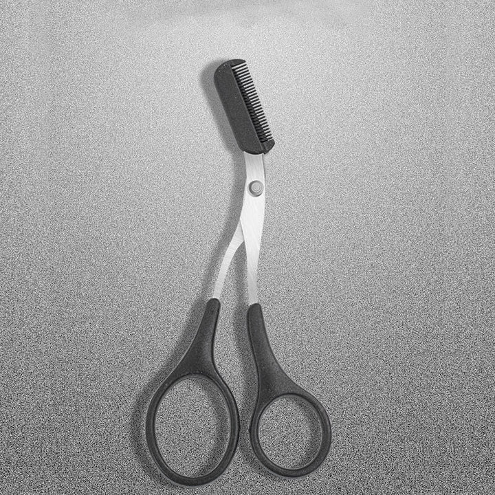 Augenbrauenschere mit Kamm – TrimLuxe