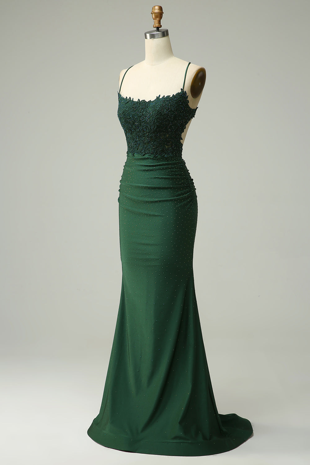 Stylish Mermaid Halter Neck Ball Gown - Lara