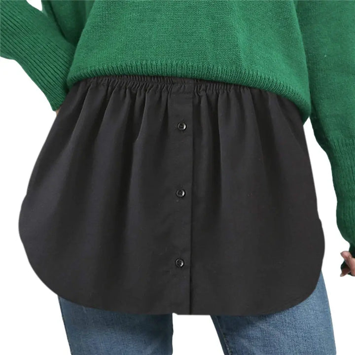Dames Shirtverlenger met Elastische Tailleband - Noelle