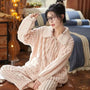 Olivia Flanell-Pyjama | Warm & Stilvoll