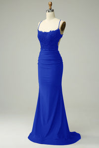 Stylish Mermaid Halter Neck Ball Gown - Lara