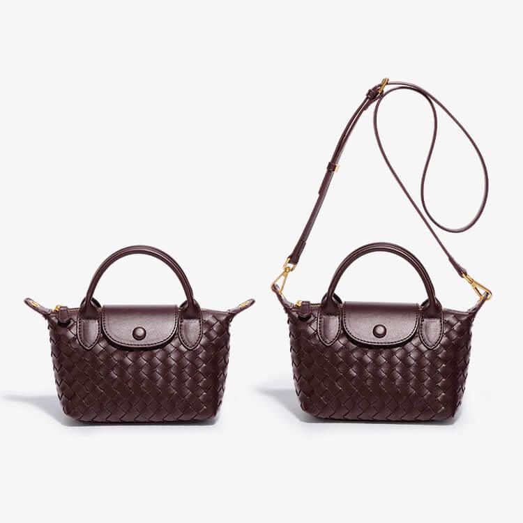 Geflochtene Mini-Tasche - Elena