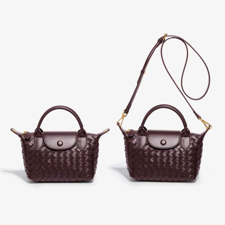 Geflochtene Mini-Tasche - Elena