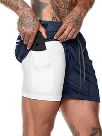 2-in-1 Zomer Sportshorts voor heren – Felix