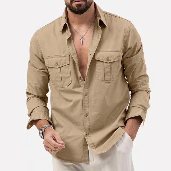 Robustes Herren Cargo Hemd - Tobias