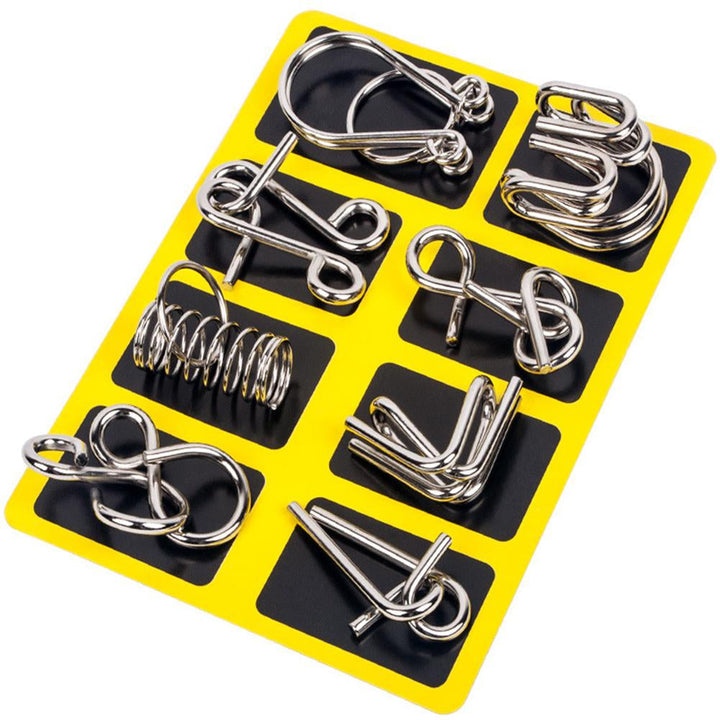 Metall-Puzzleringe Set - BrainTwist