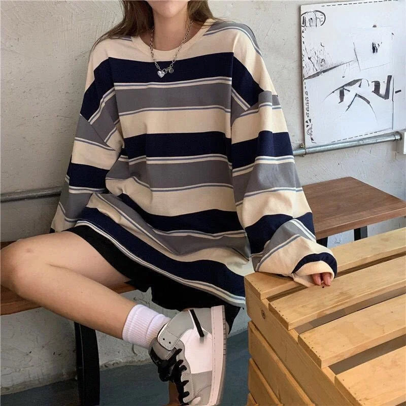 Nora Sweater | Striped & Stylish
