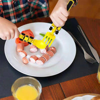 Bulldozer Children's Cutlery Set - ConstructoFork