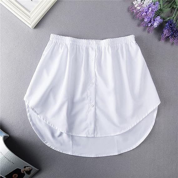 Dames Shirtverlenger met Elastische Tailleband - Noelle