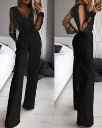 Zwarte Casual Jumpsuit voor Dames - Noa