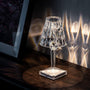 Kristall-Tischlampe mit Touchsteuerung - LumeCrystal