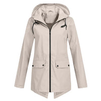 Trendy Dames Regenjas met Capuchon - Liora