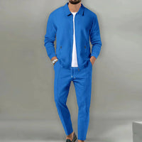 Legerer zweiteiliger Anzug mit Blazer und klassischer Hose - Leo