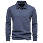 Herren-Poloshirt mit langen Ärmeln - Vince