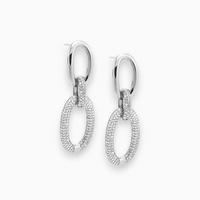 Luxe Sprankelende Oorhangers - Aurora