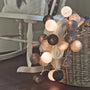 Stimmungsvolle Lichterkette mit Kugeln - LumaBreeze