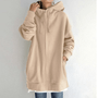 Bequemer Damenpullover mit Kapuze - ComfyHood