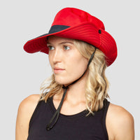 Breathable UV protection women's sun hat foldable with ponytail opening – Liane (Buy 1, Get 1 FREE)