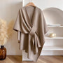 Damen-Umhang mit winddichtem Design – Celeste