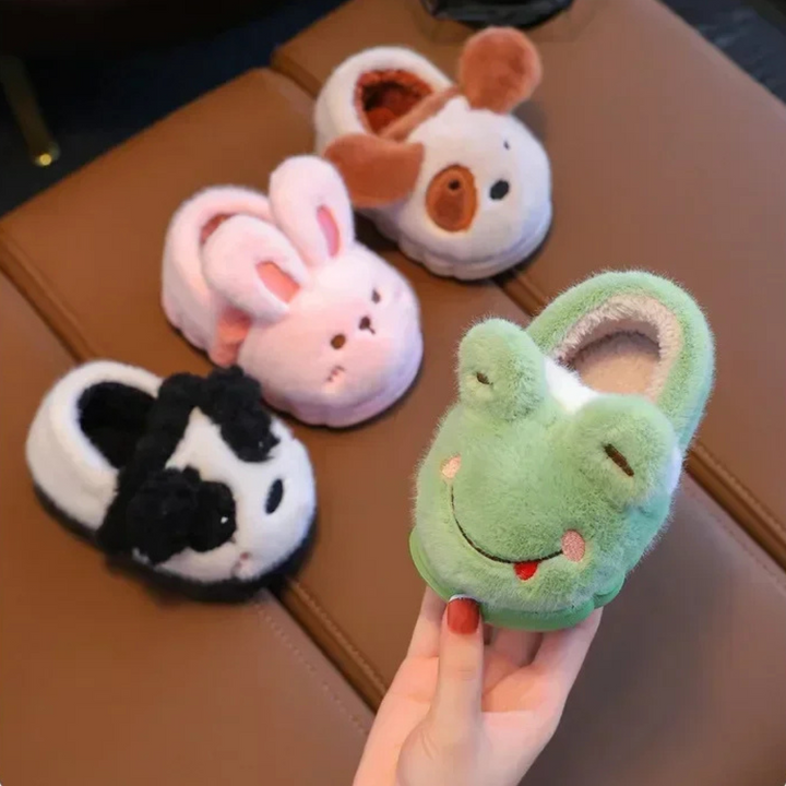 Children's Slippers with Animal Design – FunnyPaws