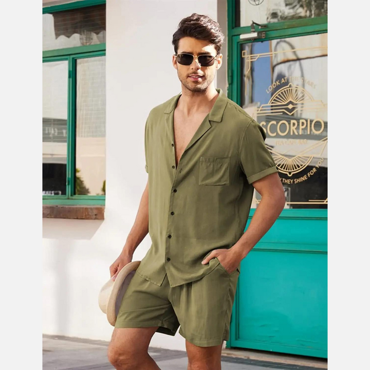 Leinen Herren Sommer-Set – Jairo