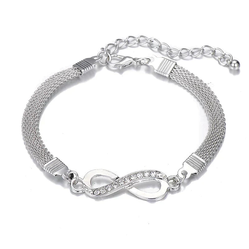 Elegant Infinity Bracelet