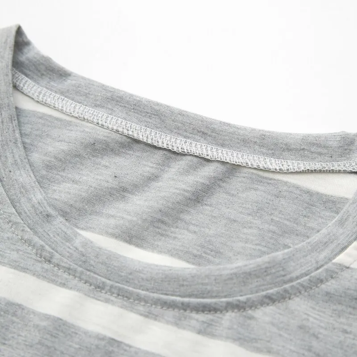 Gestreepte Shortama | Herenpyjama met korte mouwen