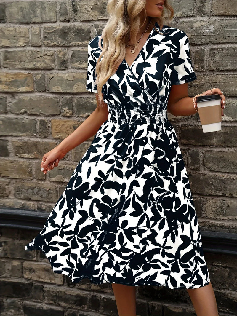 Wickelkleid mit Blumenmuster | Livia | Frisch und stilvoll