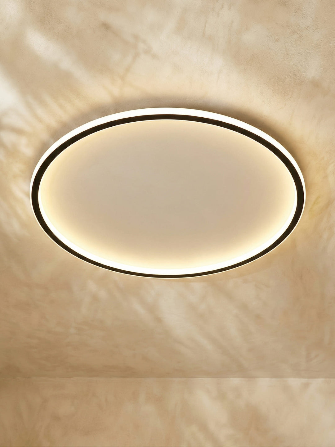 Scandinavian Round Ceiling Lamp - NordicGlow